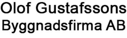 Gustafssons Byggnadsfirma AB, Olof
