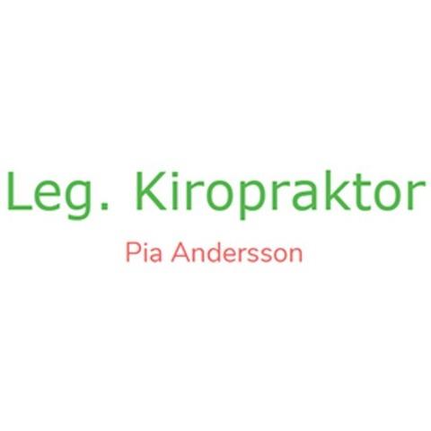 Andersson Pia, Leg. Kiropraktor